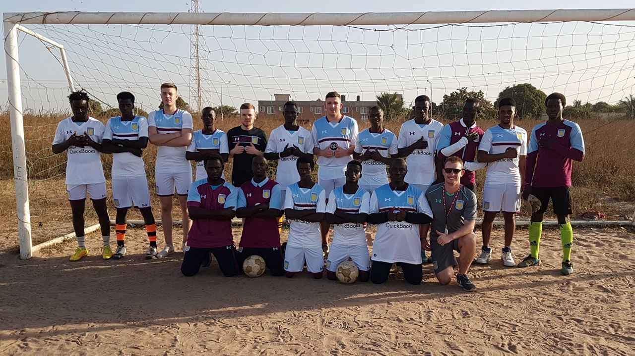 Foundation update: Gambia football team kitted out thanks to Aston Villa