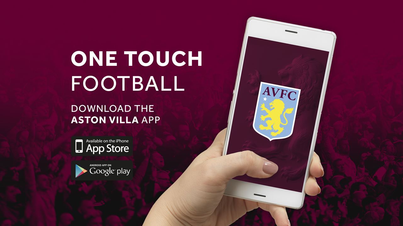 Get ready for the 2018/19 season with the Official Aston Villa app