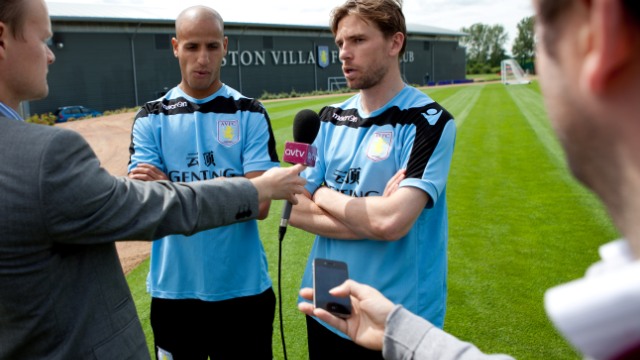 Watch Holman and El Ahmadi discuss Villa life on AVTV