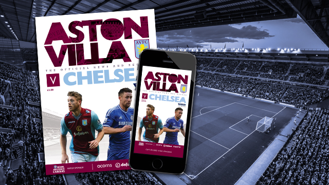 Villa v Chelsea match programme: Baker exclusive interview