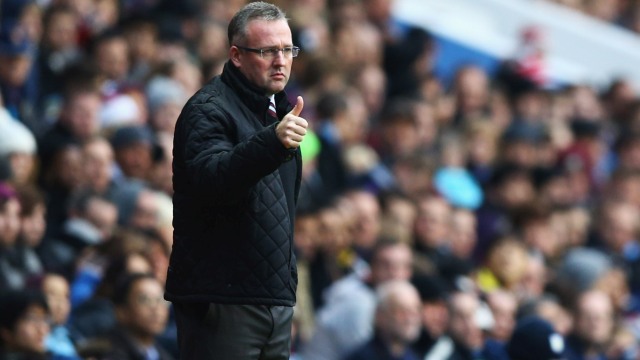 Stoke v Villa: Lambert - We won't let last two defeats derail us