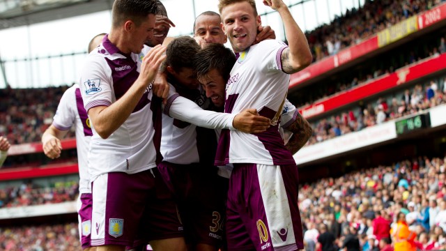 Arsenal 1-3 Villa pictures: Images from awesome Emirates triumph