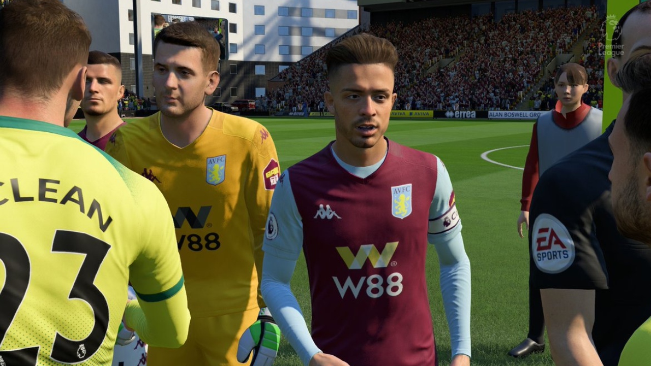 Grealish in FIFA 20 action this Friday