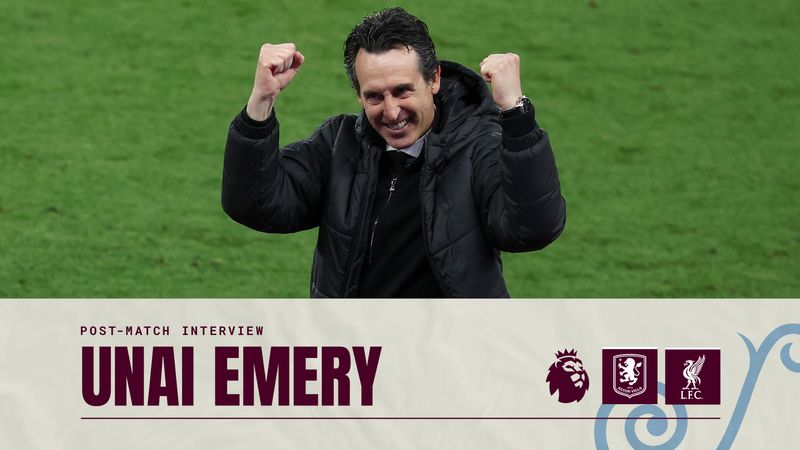 "Absolutely FANTASTIC, brilliant!" 😁 Unai Emery reacts after qualifying for the Champions League