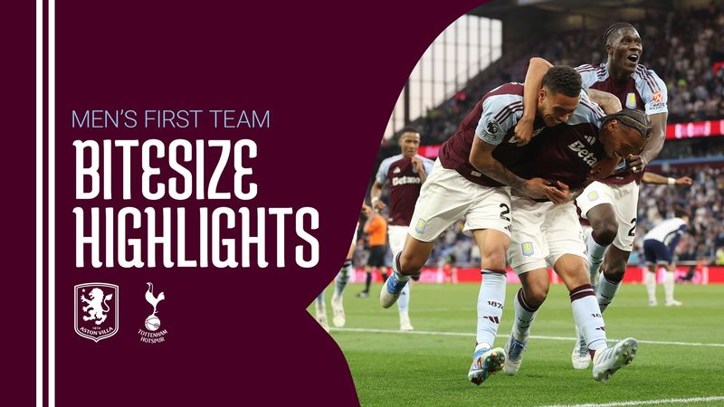 BITESIZE HIGHLIGHTS | Aston Villa v Tottenham Hotspur