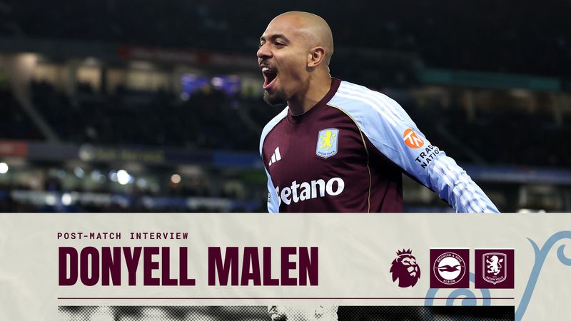 "We showed a lot of Character" | POST MATCH | Goalscorer Donyell Malen on Brighton Victory