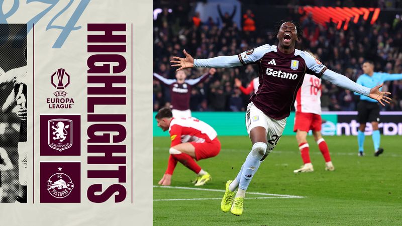 EXTENDED HIGHLIGHTS | Aston Villa v RB Salzburg