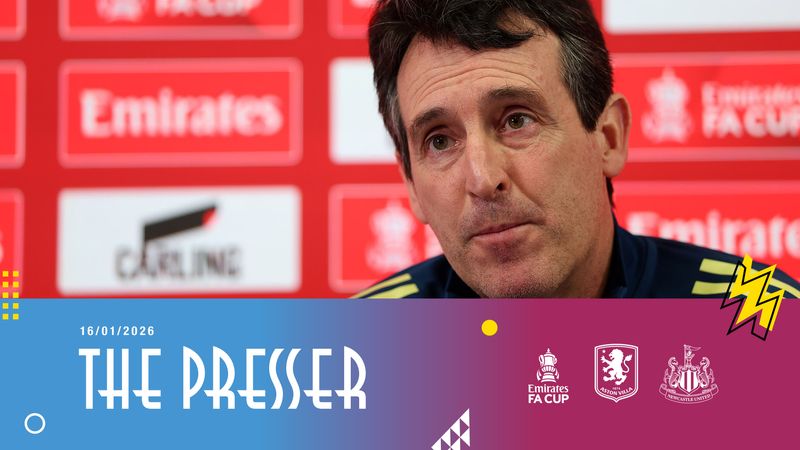 PRESS CONFERENCE | Unai Emery looks ahead to FA Cup