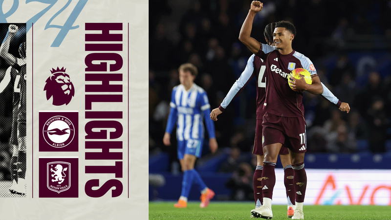 EXTENDED HIGHLIGHTS | Brighton v Aston Villa