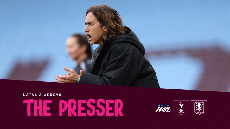 PRESS CONFERENCE | Natalia Arroyo previews Tottenham Hotspur Clash