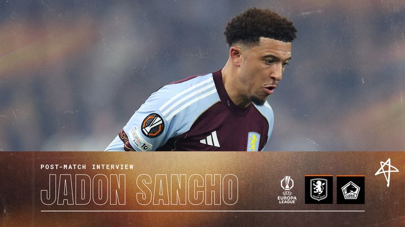🗣️ "Everyone was motivated" 💪 | Jadon Sancho on Lille Victory | POST MATCH