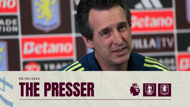 PRESS CONFERENCE | Unai Emery on Burnley Task