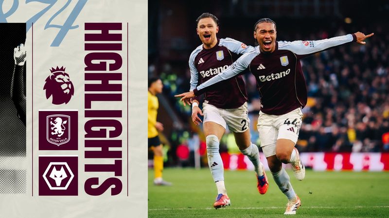 EXTENDED HIGHLIGHTS | Aston Villa v Wolverhampton Wanderers
