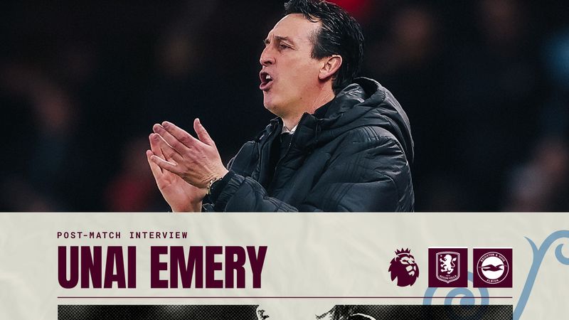 "Those 3 points are very important" 💪 | Unai Emery on win over Brighton