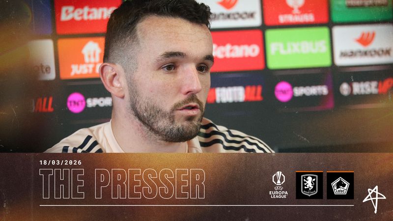 PRESS CONFERENCE | John McGinn on Lille Challenge