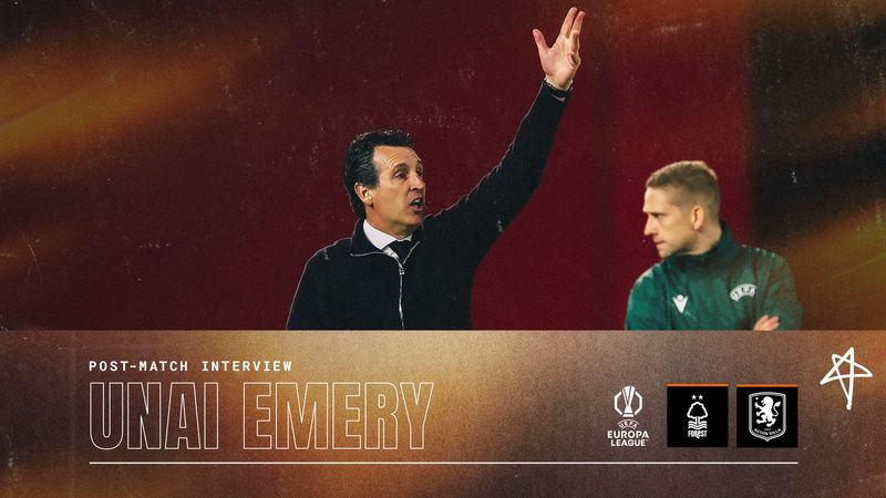 "I am motivated, I am excited" | Unai Emery reacts to narrow loss 🗣️