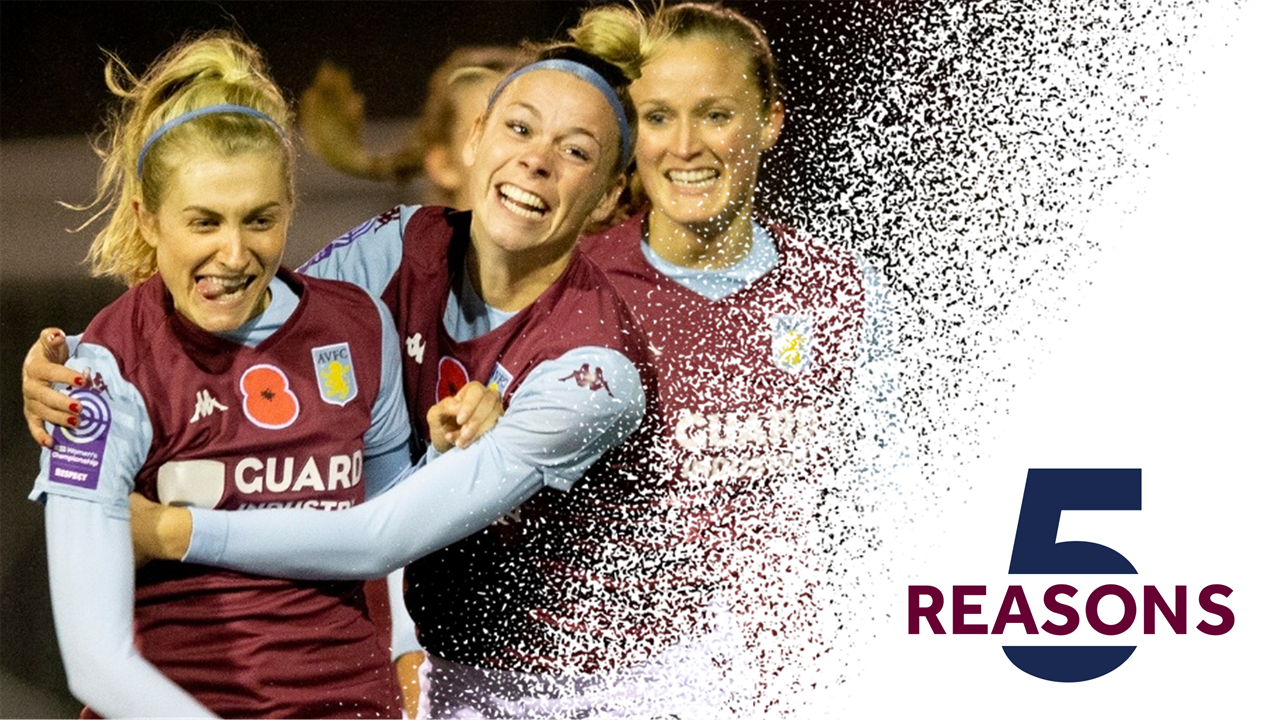 5 reasons to be at Aston Villa Women v Lewes