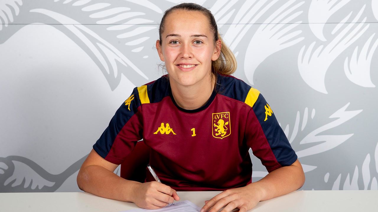 Aston Villa Women: Sian Rogers signs new deal
