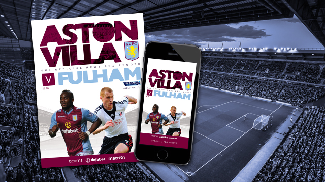Villa v Fulham match programme: Read Sylla's fishy stories