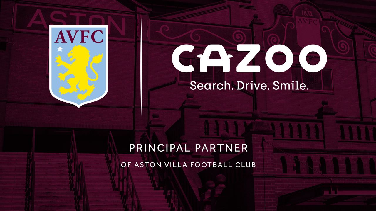 Cazoo confirmed as Aston Villa’s principal partner 