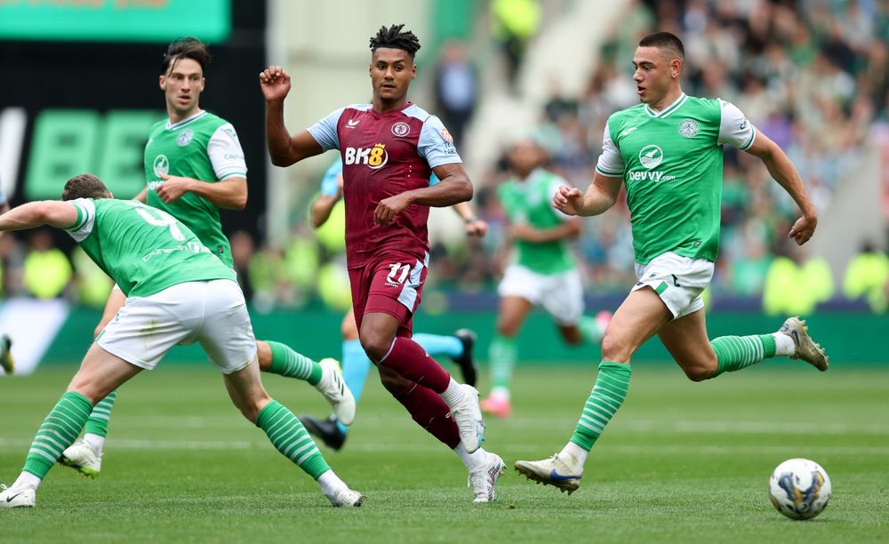 Hibernian v Aston Villa