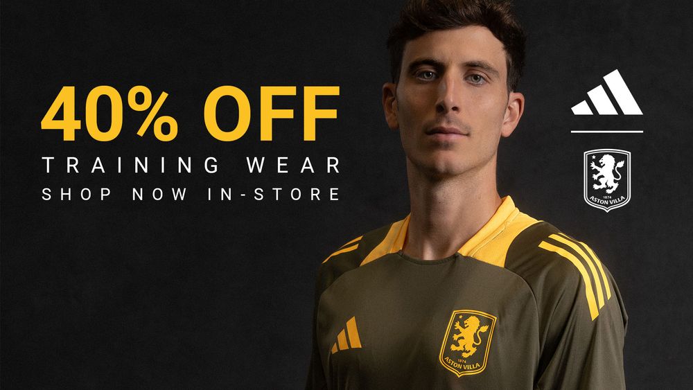 RET-0050 Training Wear Retail Offer_Pitch Side Screens ΓÇô 1920x1080px.jpg Retail 40% off training wear