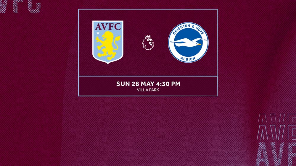 Brighton & Hove Albion Ticket Details | Aston Villa