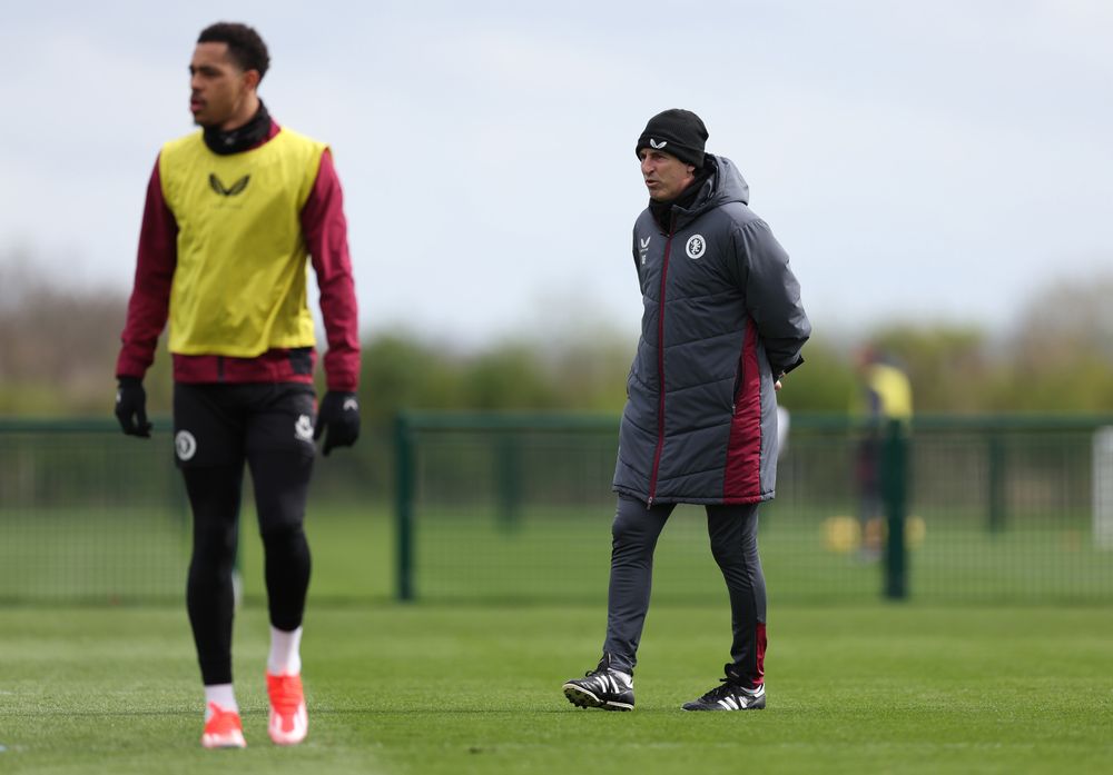 NW3B9775_2.jpg Aston Villa in training ahead of Saturday's Premier League match against Wolves.