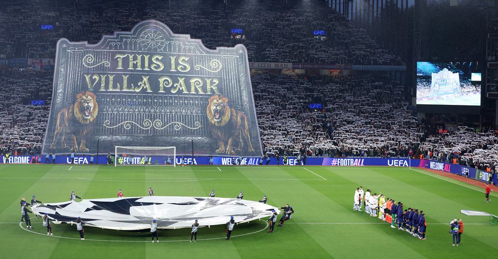 Aston Villa v Paris Saint-Germain