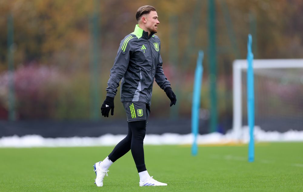 Aston Villa training pre-Crystal Palace Aston Villa training pre-Crystal Palace