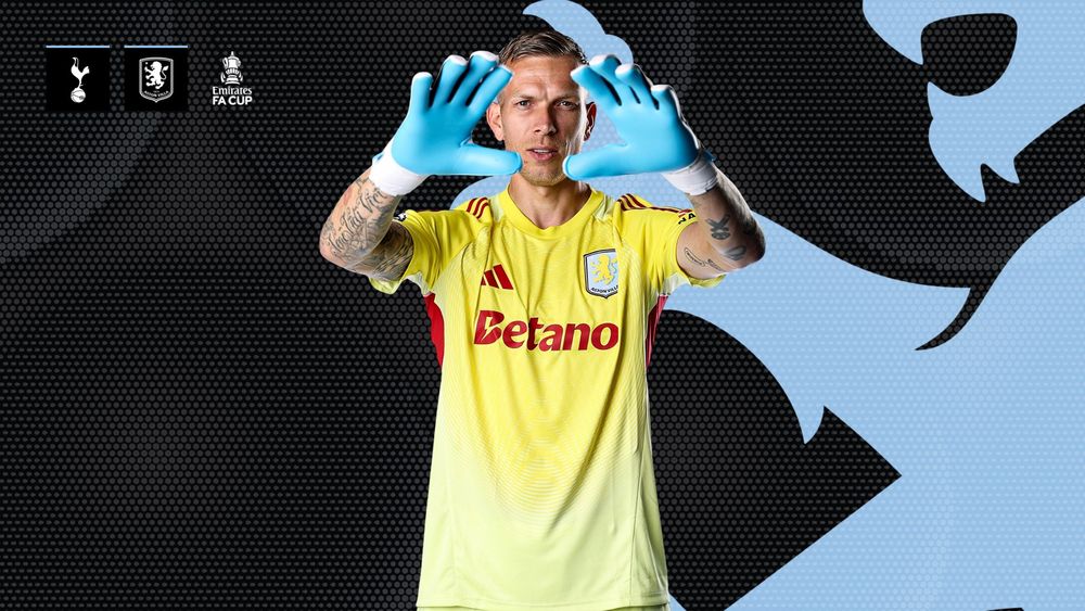 Marco Bizot starts at Tottenham Hotspur - Aston Villa Football Club