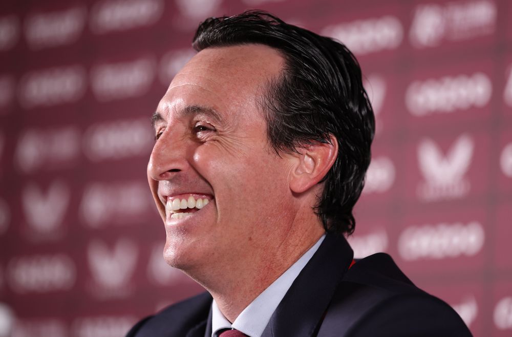Unai Emery press conference unveiling Unai Emery press conference unveiling