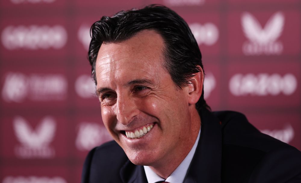 Unai Emery press conference unveiling Unai Emery press conference unveiling