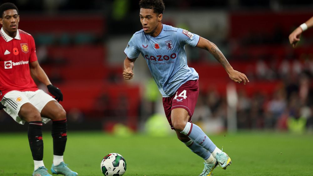 Aston Villa played Manchester United in the Carabao Cup third round on Thursday night. 