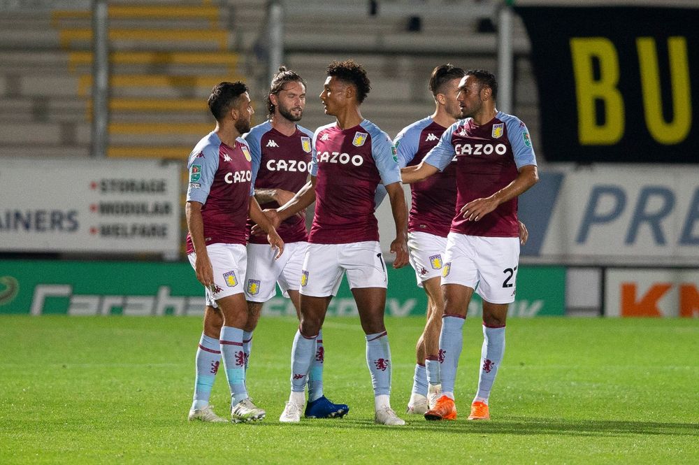 Burton Albion away in the Carabao Cup