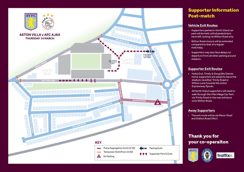 Aston Villa v Ajax Aston Villa v Ajax