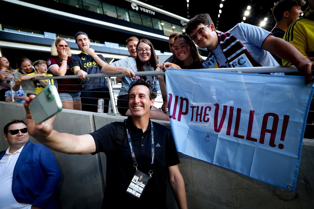 NW3B8595.jpg Aston Villa took on MLS Cup champions Columbus Crew on Saturday night.