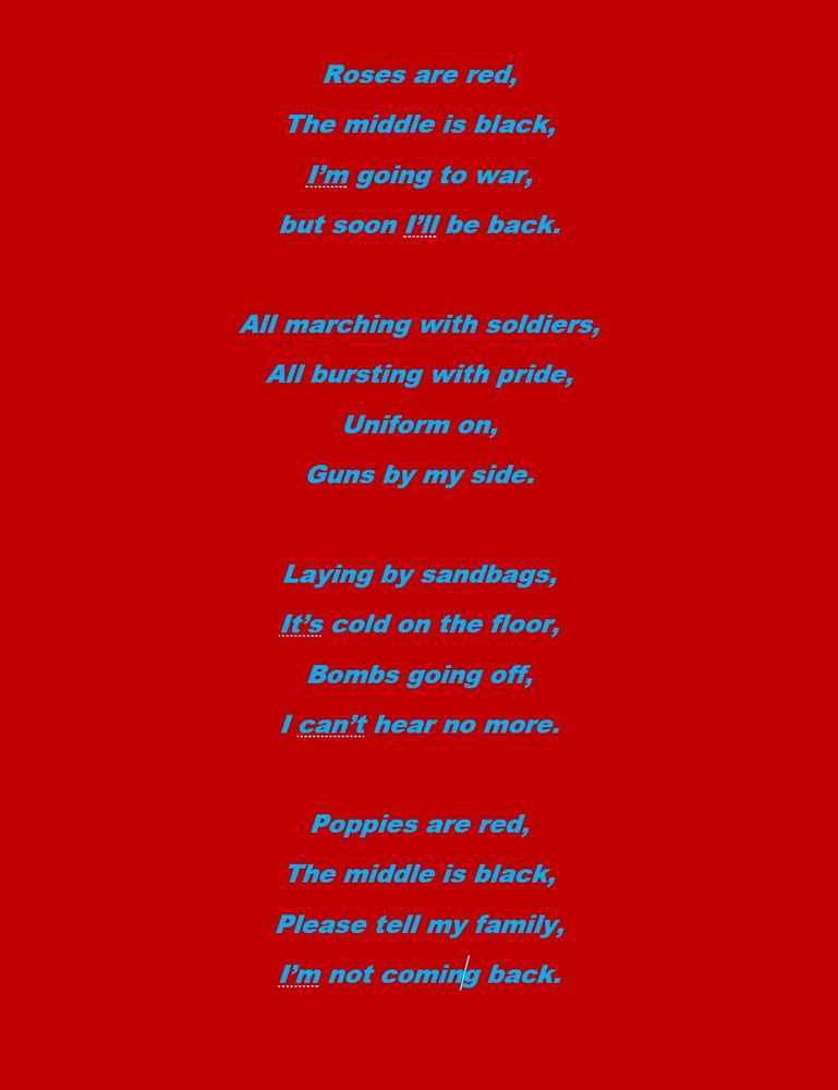 Keera poppy poem Keera poppy poem