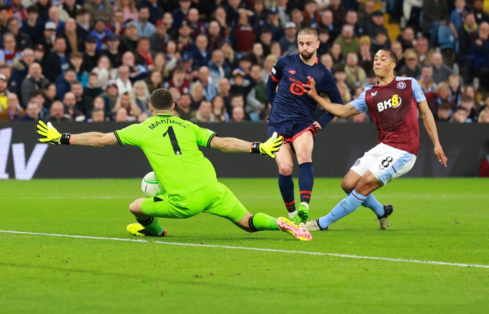 MAR32536.jpg Aston Villa hosted Lille in a Europa Conference League quarter-final.