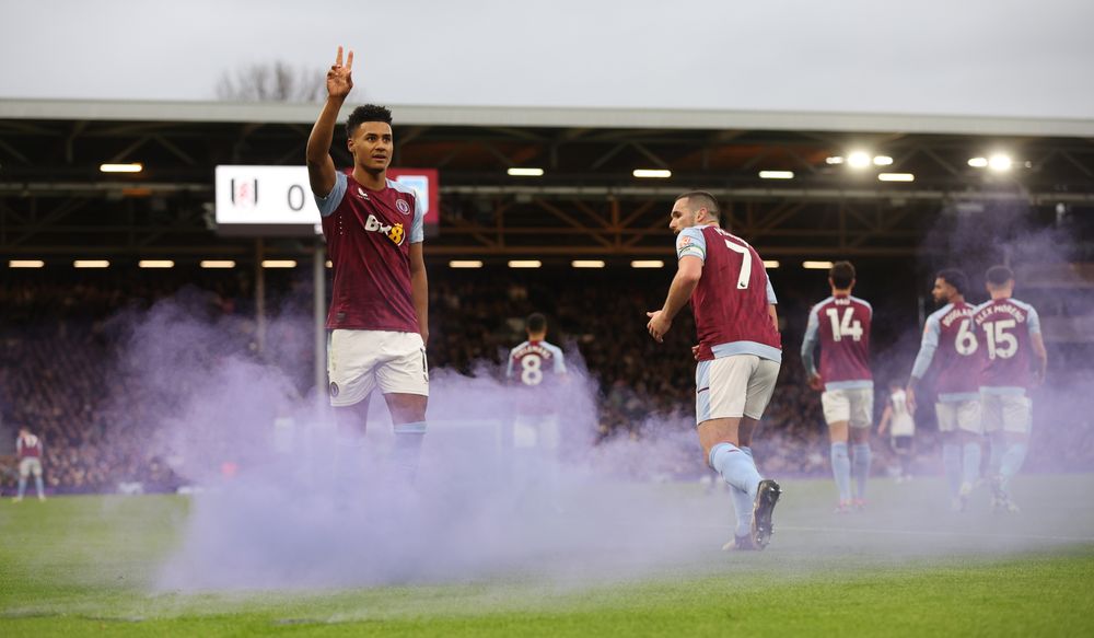 NW3B4206_3.jpg Aston Villa played Fulham in the Premier League on Saturday.