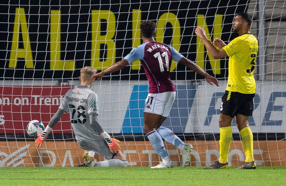 Burton Albion away in the Carabao Cup Burton Albion away in the Carabao Cup