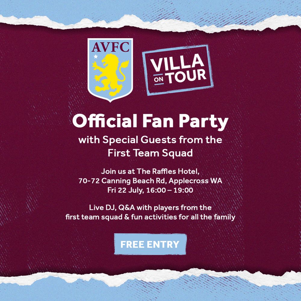 Aston Villa Australia pre-season tour Aston Villa Australia pre-season tour