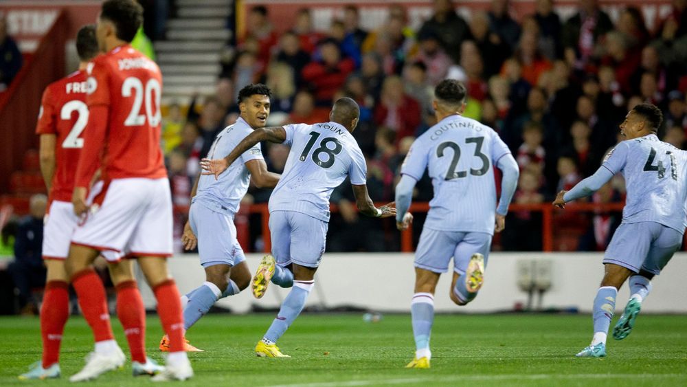 Forest13.jpg Aston Villa took on Nottingham Forest at the City Ground on Monday night.