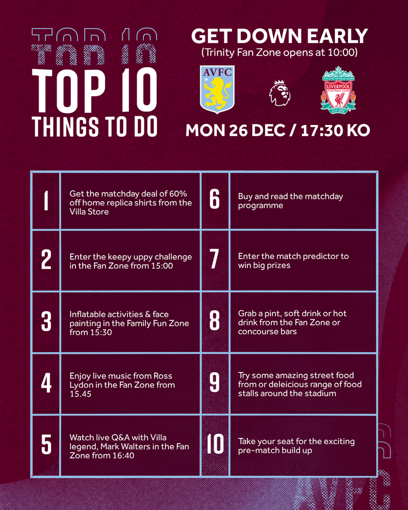 22_23 Fan Zone - Top 10 - Twitter (2).png Top Ten Things To Do at Liverpool.