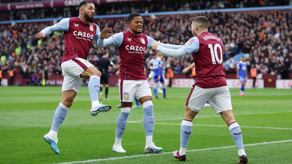 LC1.jpg Aston Villa took on Leicester City in the Premier League on Saturday.