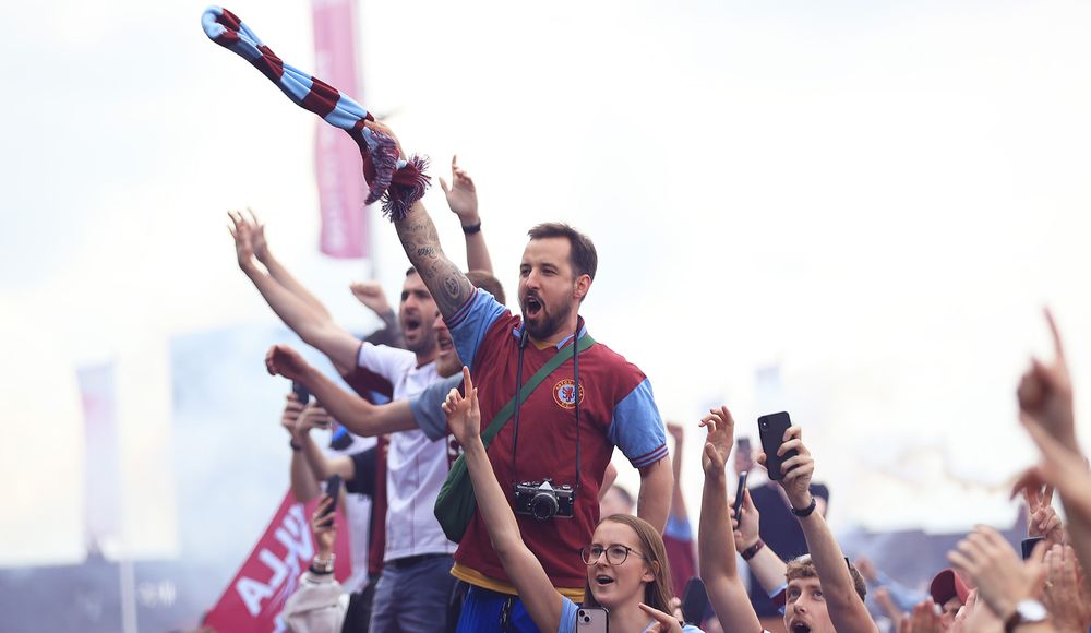 Aston Villa supporters Aston Villa supporters