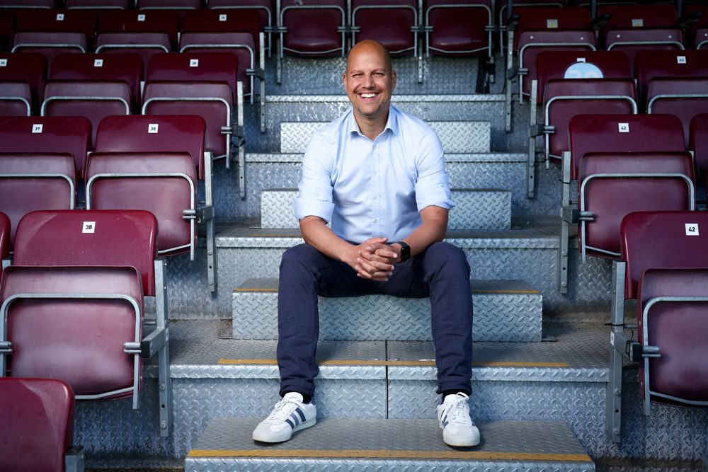 NW3B5848.jpg Robert de Pauw is unveiled as the new manager of Aston Villa Women.