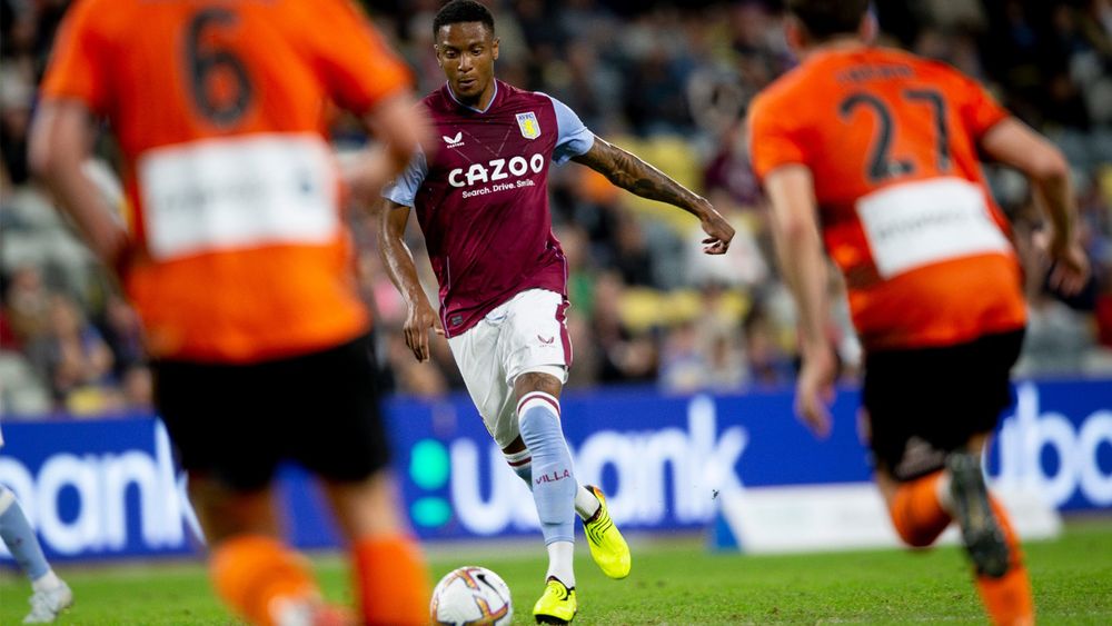 Aston Villa take on Brisbane Roar in the Queensland Champions Cup.