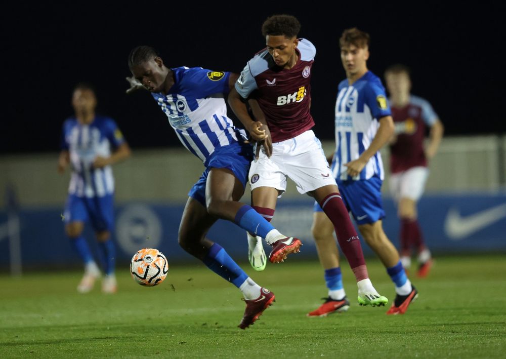 WhatsApp Image 2023-09-15 at 20.30.07.jpeg Aston Villa Under-21s took on Brighton in the PL Cup on Friday night.