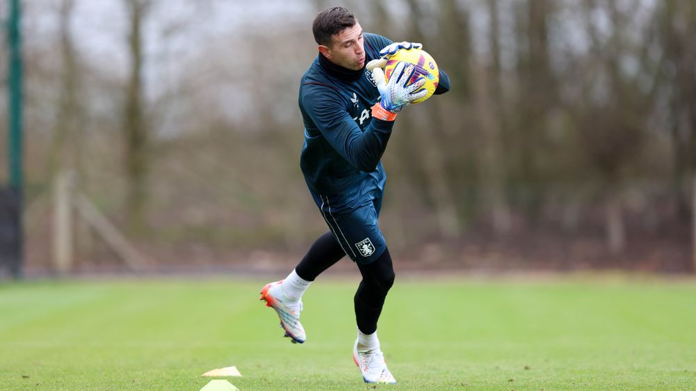 Aston Villa trained at Bodymoor Heath ahead of New Year's Day's game against Tottenham Hotspur.   